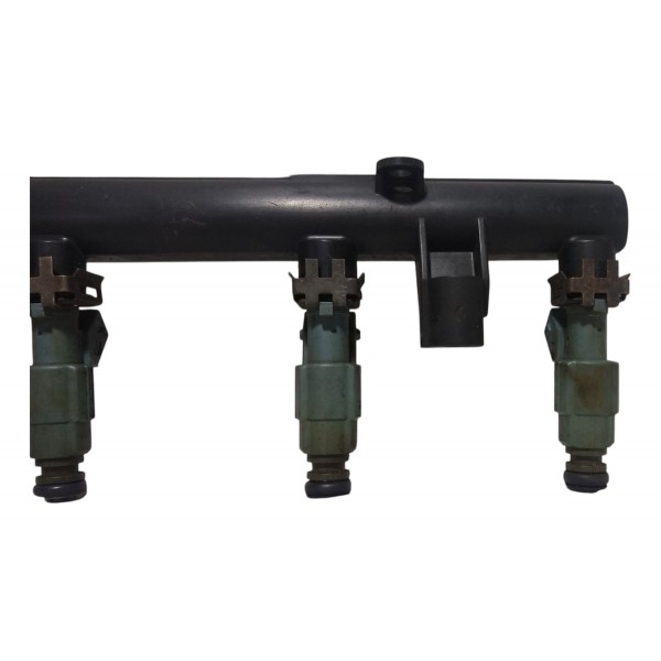 Flauta E Bicos Injetores Vw Gol G3 1.0 8v 2003 Gasolina