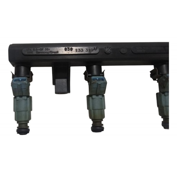 Flauta E Bicos Injetores Vw Gol G3 1.0 8v 2003 Gasolina