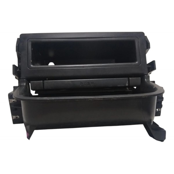 Moldura Central Porta Copos Honda Civic 2000 Com Detalhe Preto