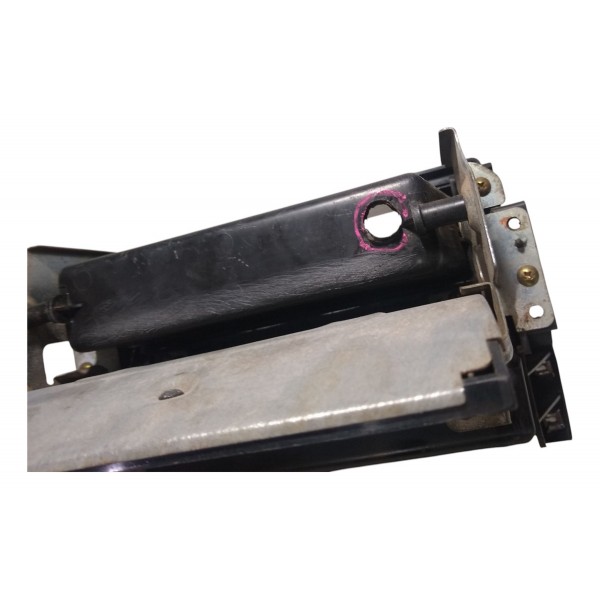 Moldura Central Porta Copos Honda Civic 2000 Com Detalhe Preto