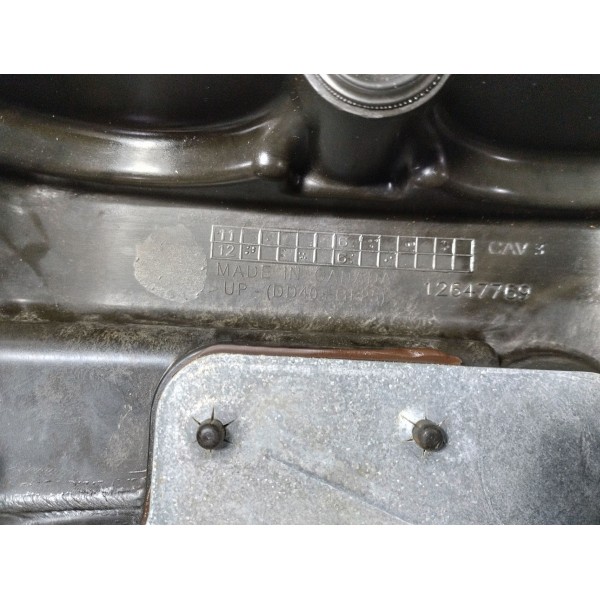Tampa Válvula Do Motor Lado Esquerdo Trailblazer 2013 3.6 V6 Preto