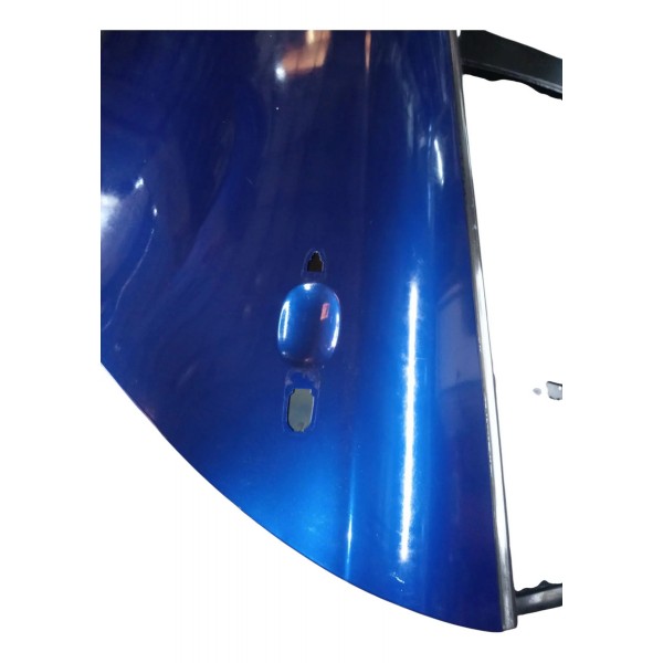 Porta Traseira Fiat Bravo Lado Esquerdo 2013 Com Detalhe Traseira Esquerdo Azul-turquesa