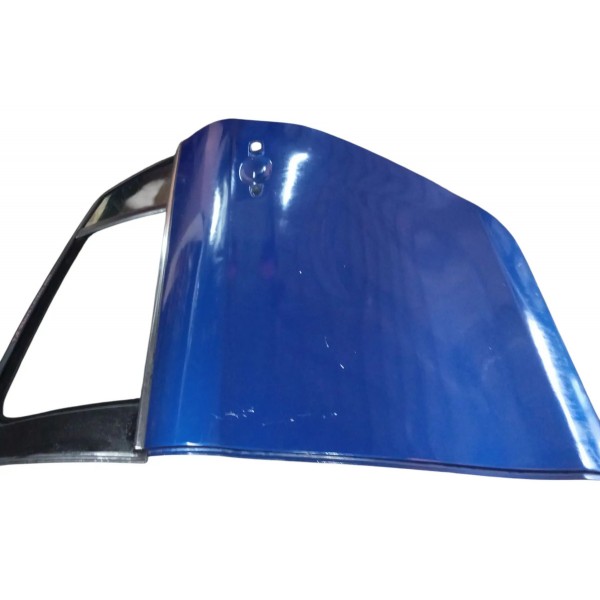Porta Traseira Fiat Bravo Lado Esquerdo 2013 Com Detalhe Traseira Esquerdo Azul-turquesa