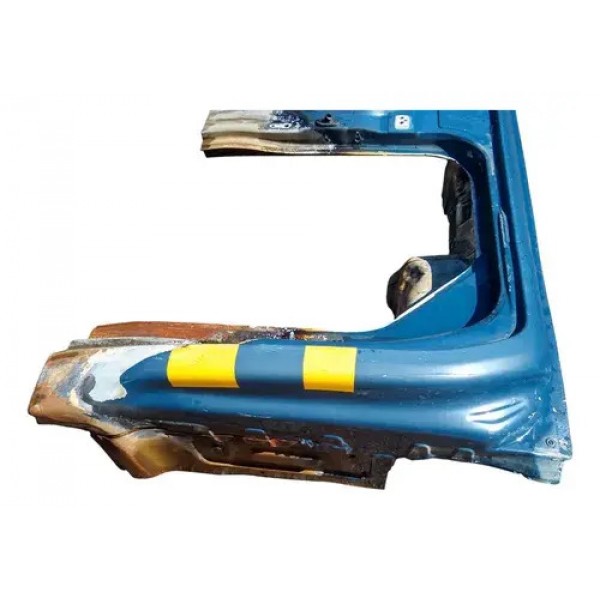 Retalho Lateral Lado Direito Nissan Frontier 2010 Azul