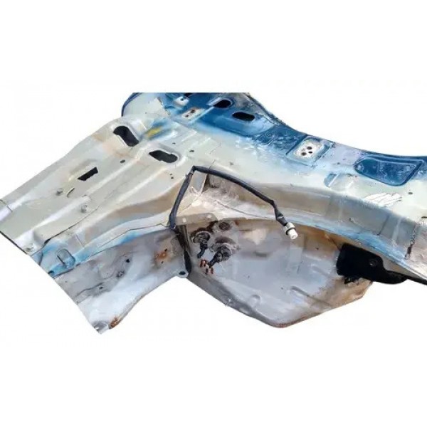 Retalho Lateral Esquerda Nissan Frontier 2010 Azul
