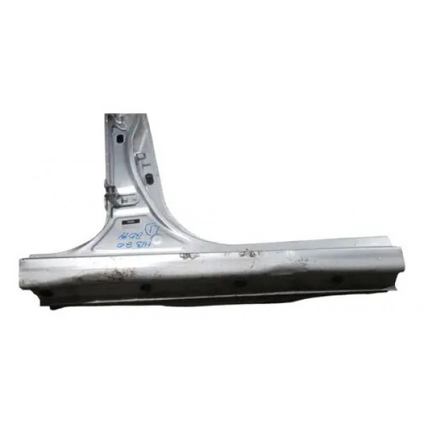 Lateral Caixa Ar Lado Direito Hyundai Hb20 2014 Prateado