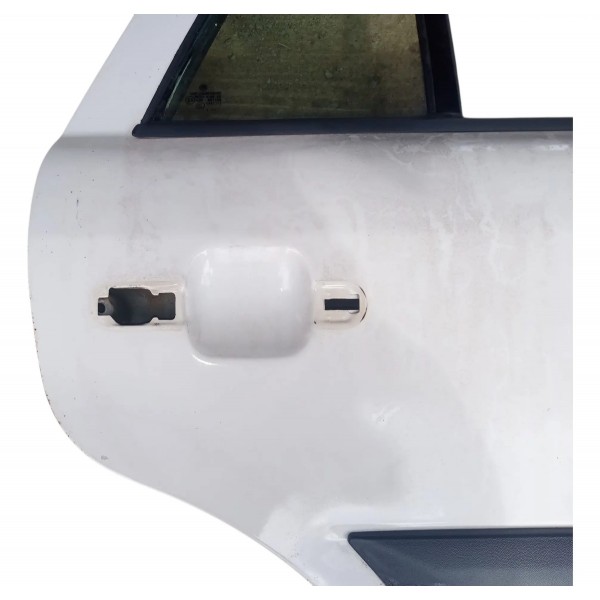 Porta Traseira Direita Vw Gol G4 2008 Com Detalhes Traseira Direita Branco