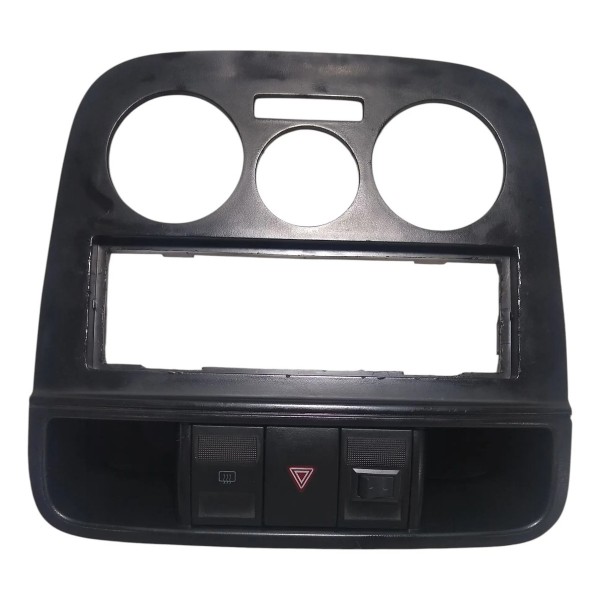 Moldura Painel Central Vw Gol G4 2012 Preto