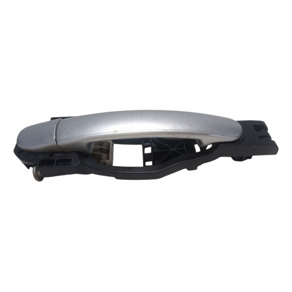 Maçaneta Porta Externa Traseira Direita Vw Spacefox 2011 Prateado Traseira
