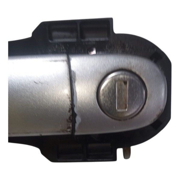 Maçaneta Externa Dianteira Esquerda Vw Spacefox 2011 Prateado Dianteira