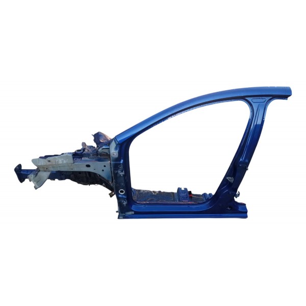 Lateral Caixa Roda Esquerda Fiat Bravo 2012 Azul
