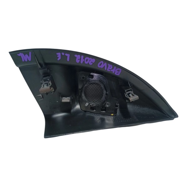Moldura Interna Retrovisor Esquerdo Fiat Bravo 2012 Preto