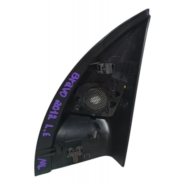 Moldura Interna Retrovisor Esquerdo Fiat Bravo 2012 Preto