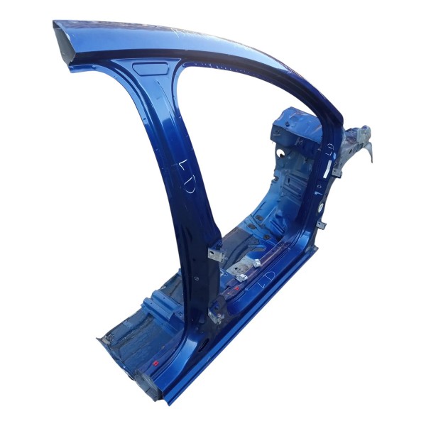 Lateral Caixa Roda Direita Fiat Bravo 2012 Azul