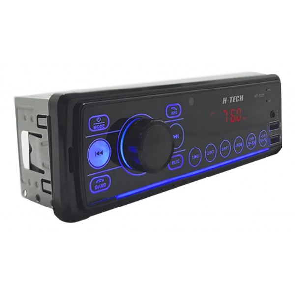 Som Automotivo H-tech Ht-1025 Bluetooth Usb Mp3 Com Controle