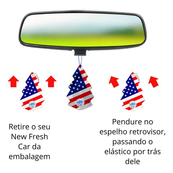 Aromatizante Automotivo Luxcar Lavanda Para Carros Formato Cristal