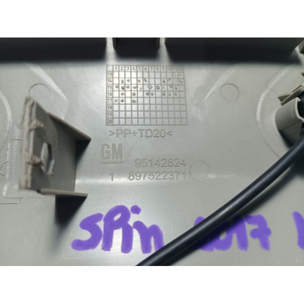 Moldura Acabamento Luz De Teto Gm Spin 2017