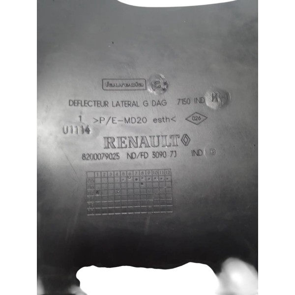 Moldura Central Painel Lado Esquerdo Renault Megane 2007