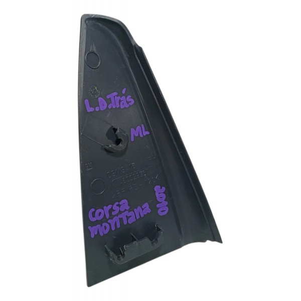 Moldura Porta Traseira Direita Gm Corsa Montana 2010