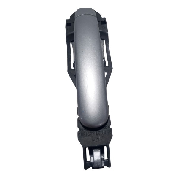 Maçaneta Externa Porta Traseira Direita Vw Spacefox 2007 Prateado Traseira