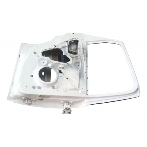 Porta Traseira Esquerda Ford Fiesta 2014 Com Detalhe Traseira Esquerdo Branco