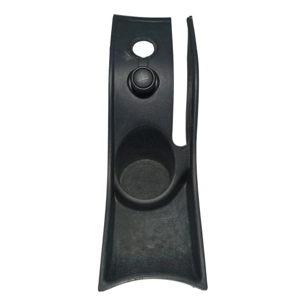 Moldura Porta Copos Freio Mão Citroen C4 2010 Preto