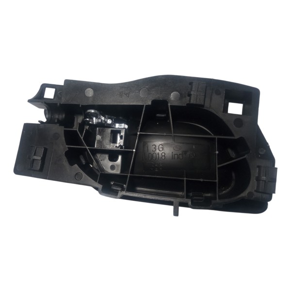 Maçaneta Interna Dianteira Esquerda Citroen C4 2010 Prateado Dianteira