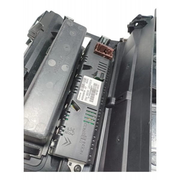 Moldura Central Painel Difusor Relógio Citroen C4 2009