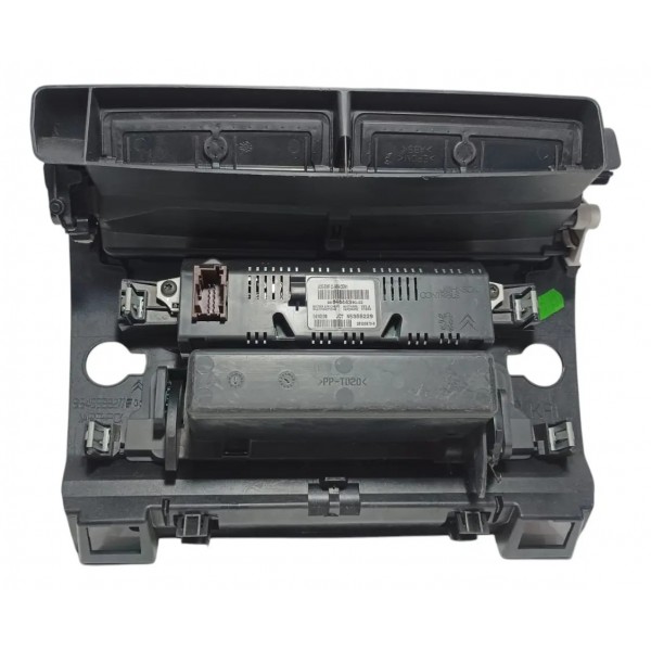 Moldura Central Painel Difusor Relógio Citroen C4 2009