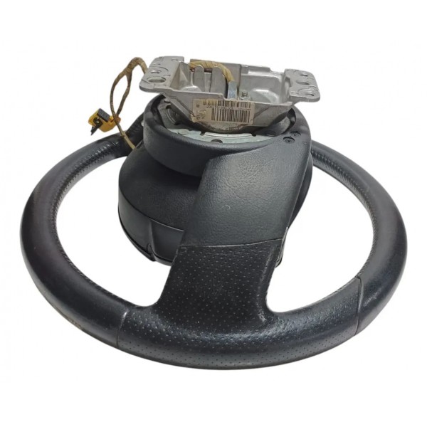 Volante Direção Citroen C4 2010 Com Detalhe Preto