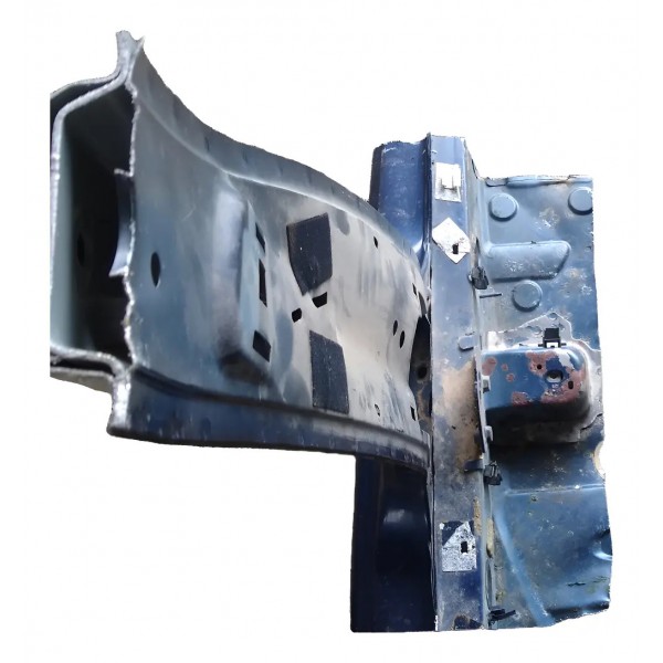 Coluna Lateral Lado Esquerdo Citroen C3 2008 Azul