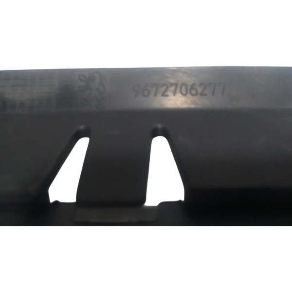 Grade Superior Parachoque Dianteiro Peugeot 408 2012 Preto Fosco