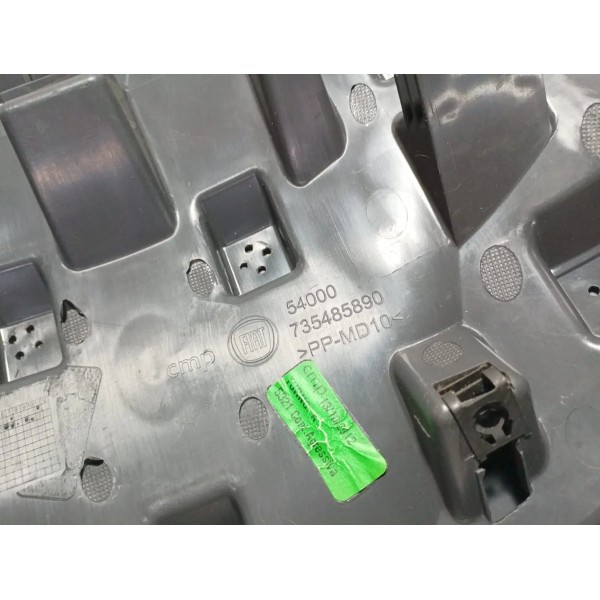 Moldura Acabamento Painel Instrumento Fiat Punto 2012 Cinza-escuro