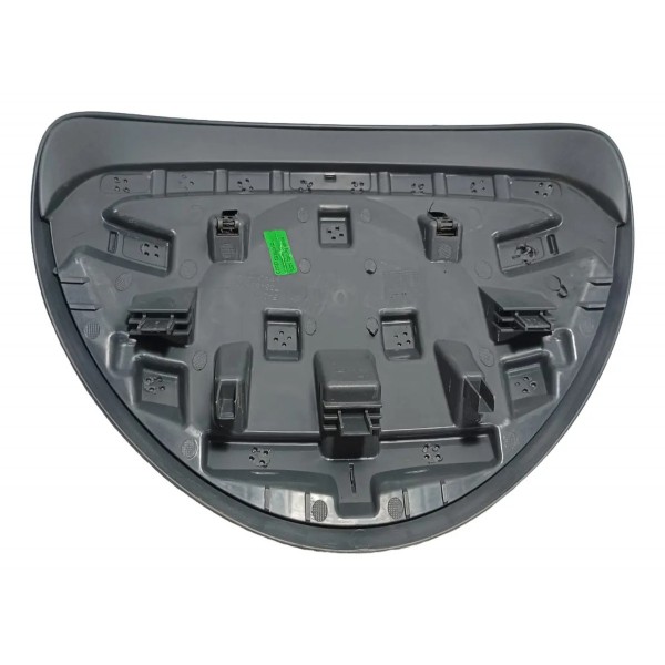 Moldura Acabamento Painel Instrumento Fiat Punto 2012 Cinza-escuro