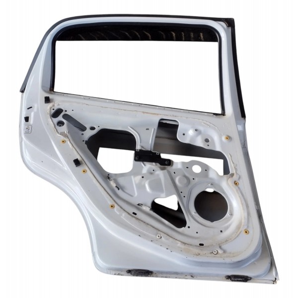 Porta Traseira Esquerda Fiat Punto 2012 Traseira Esquerdo Vermelho