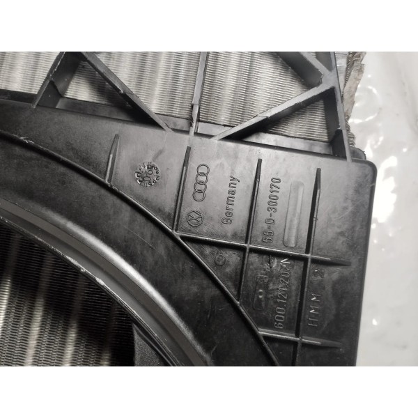 Kit Radiador Vw Polo Fox Power 1.6 2008 2009 2010 Preto