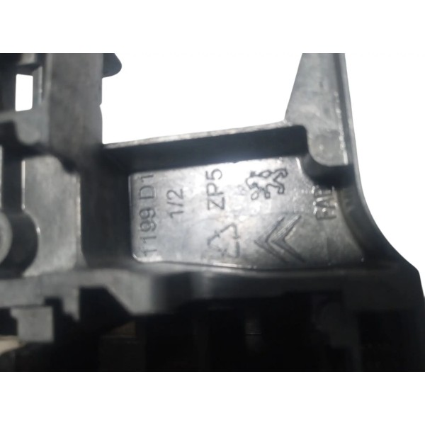 Maçaneta Externa Traseira Direita Citroen C4 2010 Prateado Traseira