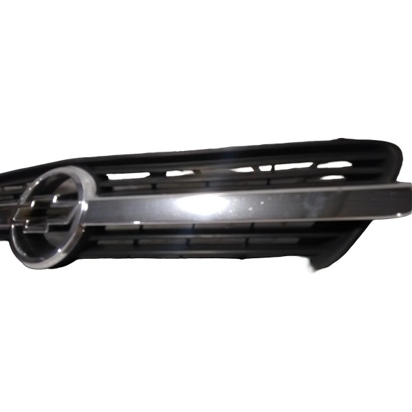 Grade Frontal Dianteira Gm Meriva 2003 2012 Preto Brilhante