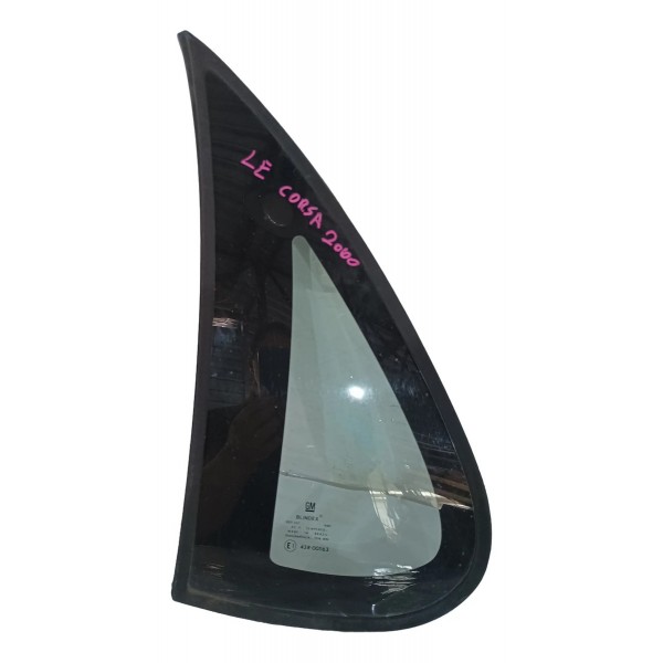 Vidro Fixo Lateral Traseiro Esquerdo Gm Corsa Sedan Classic