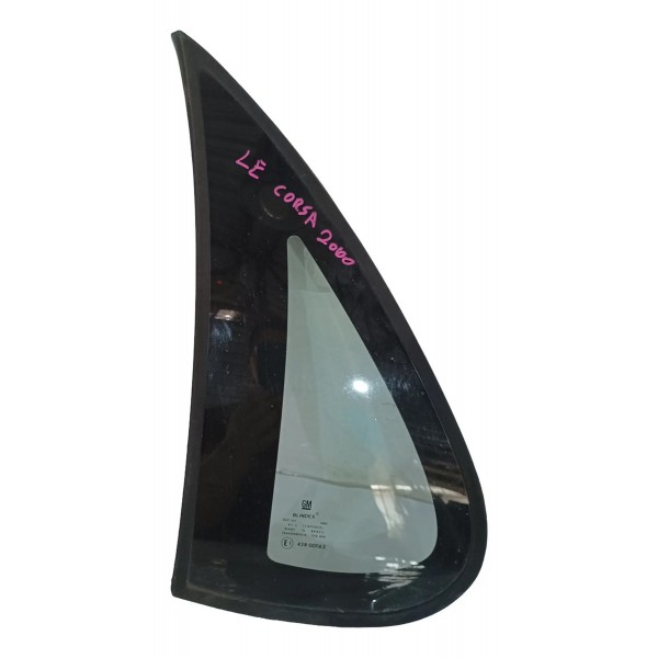 Vidro Fixo Lateral Traseiro Esquerdo Gm Corsa Sedan Classic
