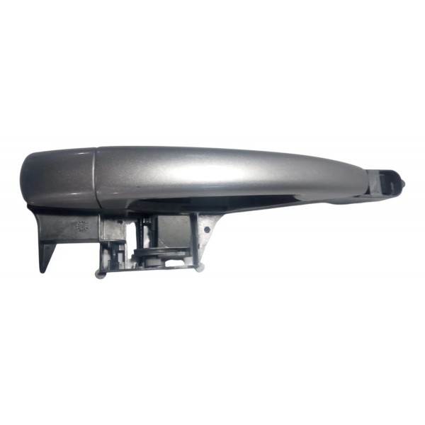 Maçaneta Externa Traseira Esquerda Citroen C4 2010 Prateado Traseira