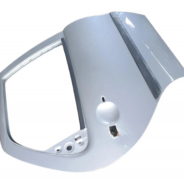 Porta Traseira Lado Direito Fiat Siena Palio 2008 Sapão Traseira Direito Prateado