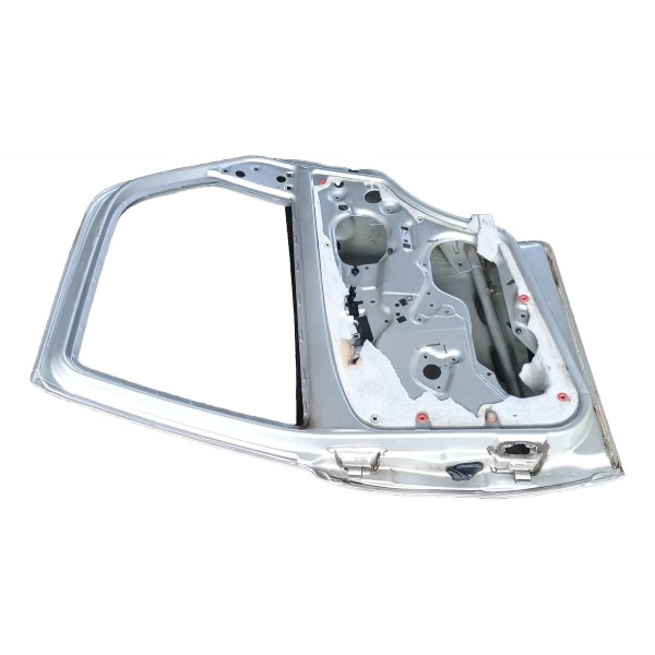Porta Traseira Lado Direito Fiat Siena Palio 2008 Sapão Traseira Direito Prateado