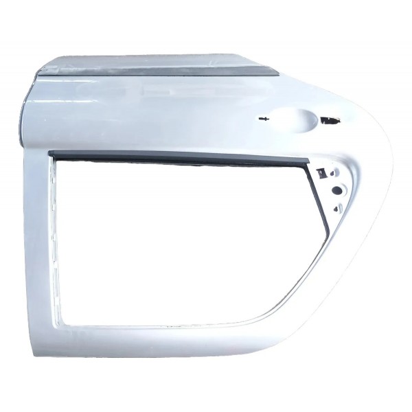 Porta Traseira Lado Direito Fiat Siena Palio 2008 Sapão Traseira Direito Prateado