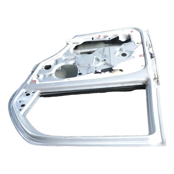 Porta Traseira Lado Direito Fiat Siena Palio 2008 Sapão Traseira Direito Prateado