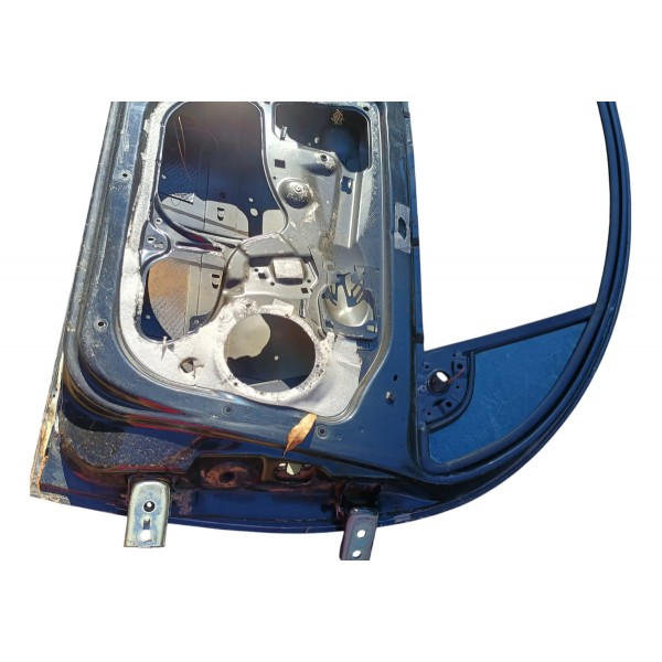 Porta Dianteira Esquerda Citroen C3 2003 A 2005 Para Recuper Dianteira Esquerdo Preto