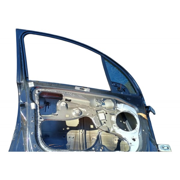 Porta Dianteira Esquerda Citroen C3 2003 A 2005 Para Recuper Dianteira Esquerdo Preto