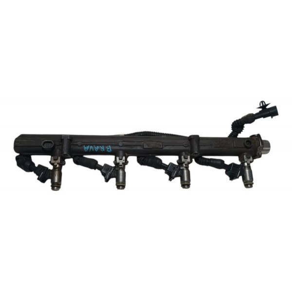 Flauta E Bicos Injetores Fiat Brava 1.6 2000
