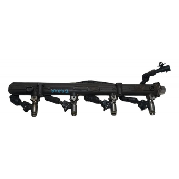 Flauta E Bicos Injetores Fiat Brava 1.6 2000
