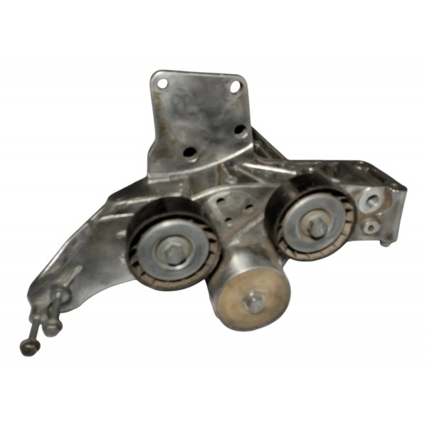 Suporte Esticador Tensor Correia Motor Fiat Palio Siena Fire Azul-aço
